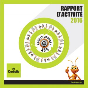 Rapport d'activité de 2016 de Corepile